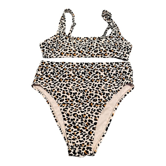 Xhilaration Brown and Black Bikini Bold Swimwear - Picture 3 of 6